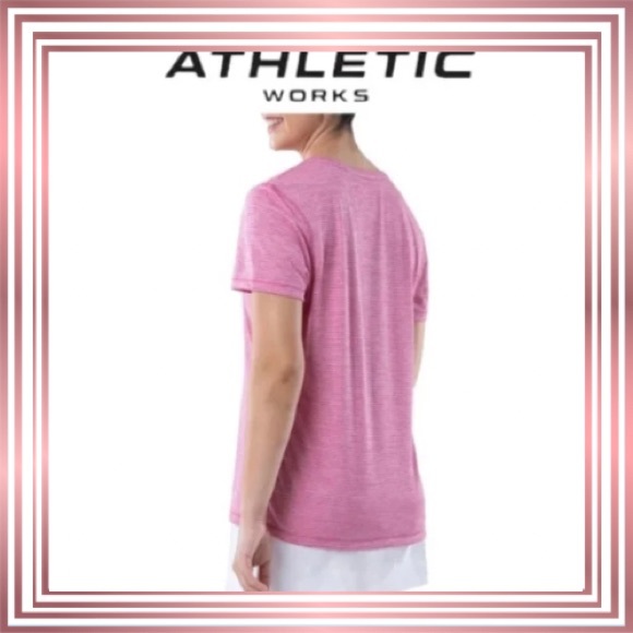 EUC!! ATHLETIC WORKS Women's Size XL Core Active Short Sleeve V… - Picture 3 of 3